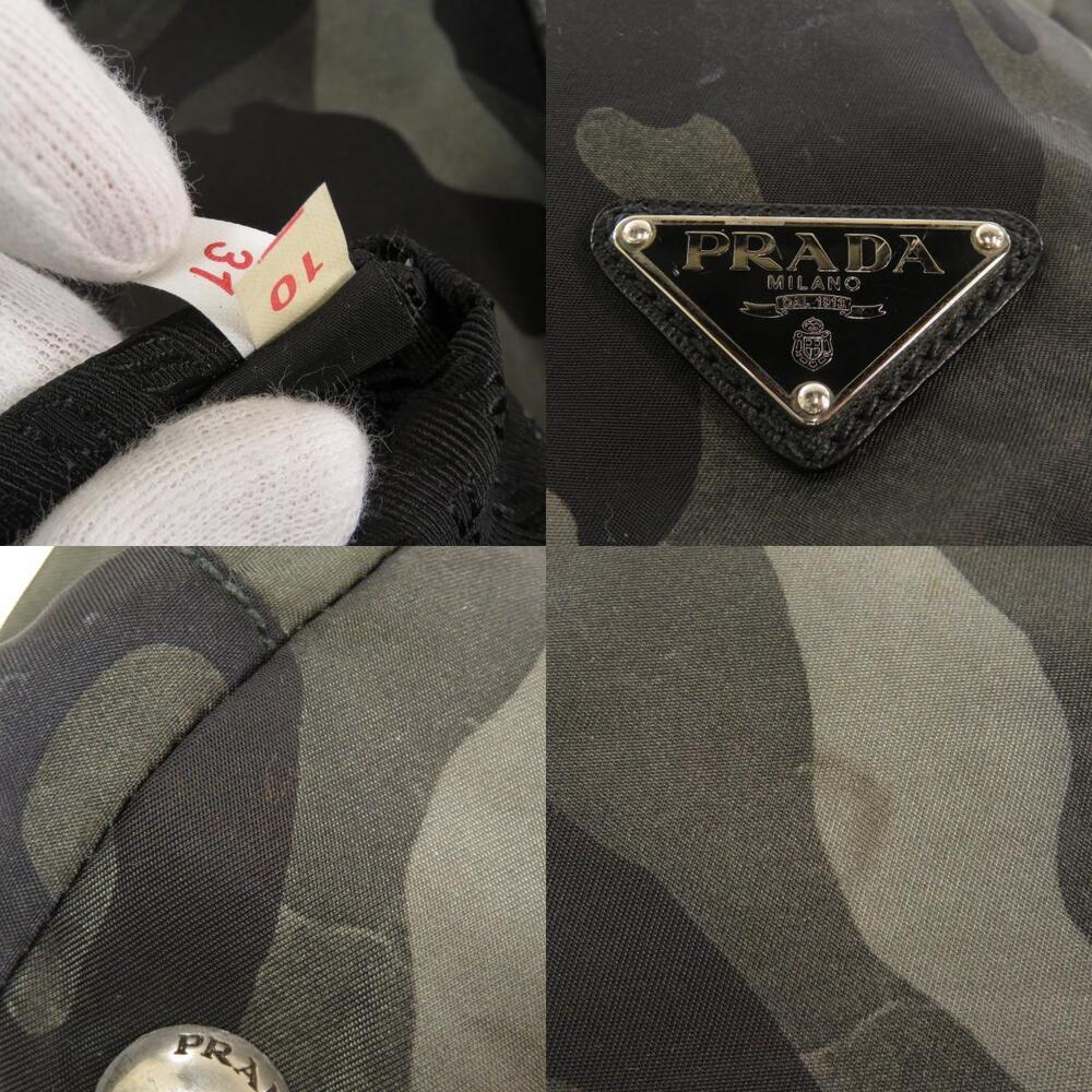 Prada Camouflage Blue Tote Bag - Picture 7 of 11